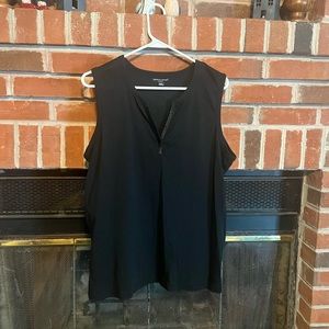 Carolyn Taylor Woman | Knit Tank | 1X | Black